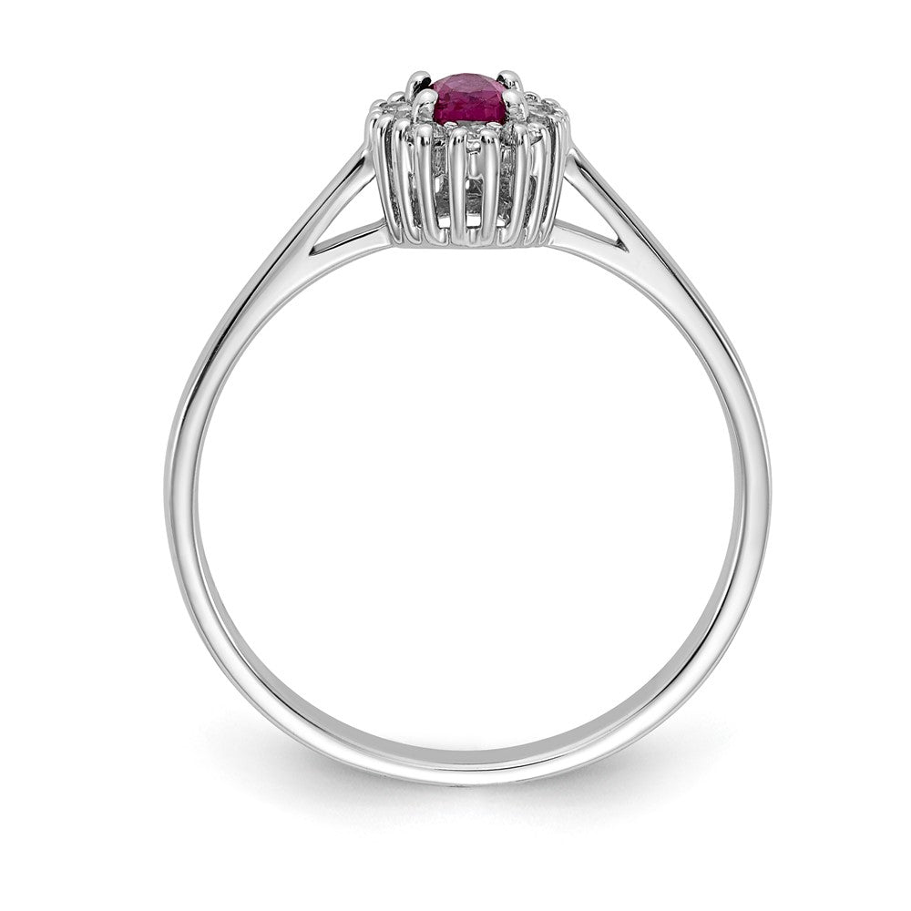 Oval Gemstone and Diamond Halo Rings