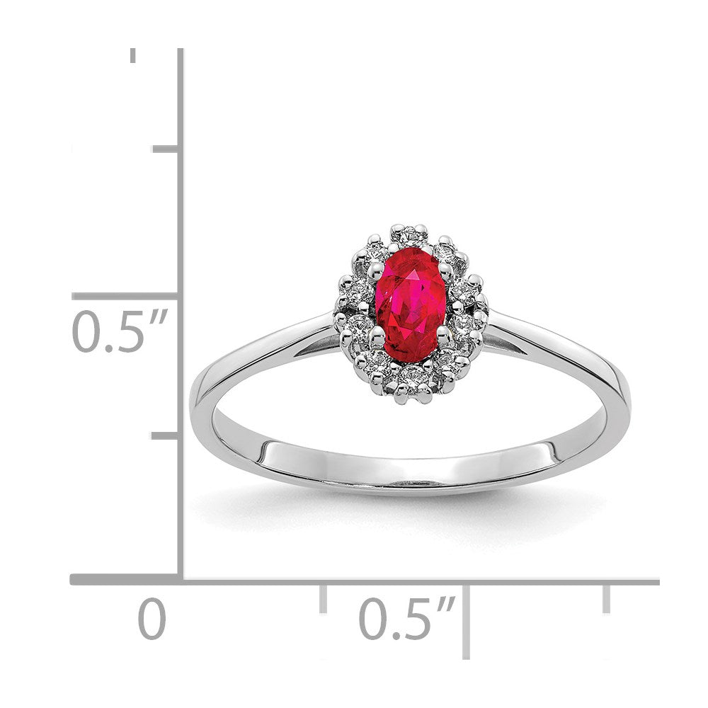 Oval Gemstone and Diamond Halo Rings