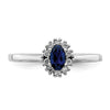 Oval Gemstone and Diamond Halo Rings