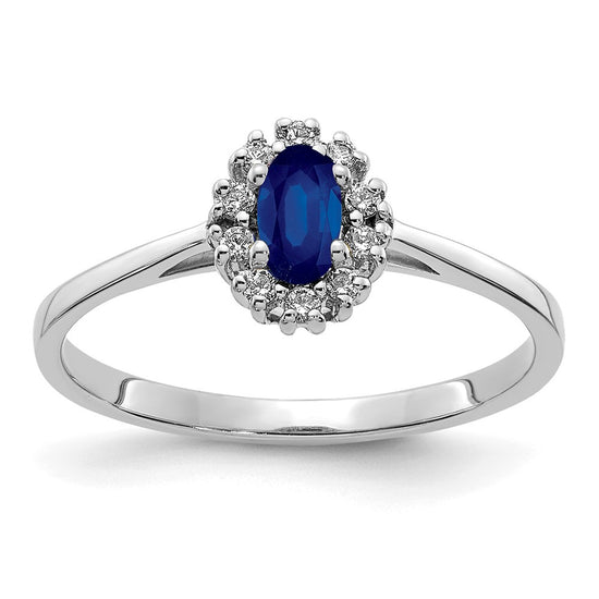 Oval Gemstone and Diamond Halo Rings