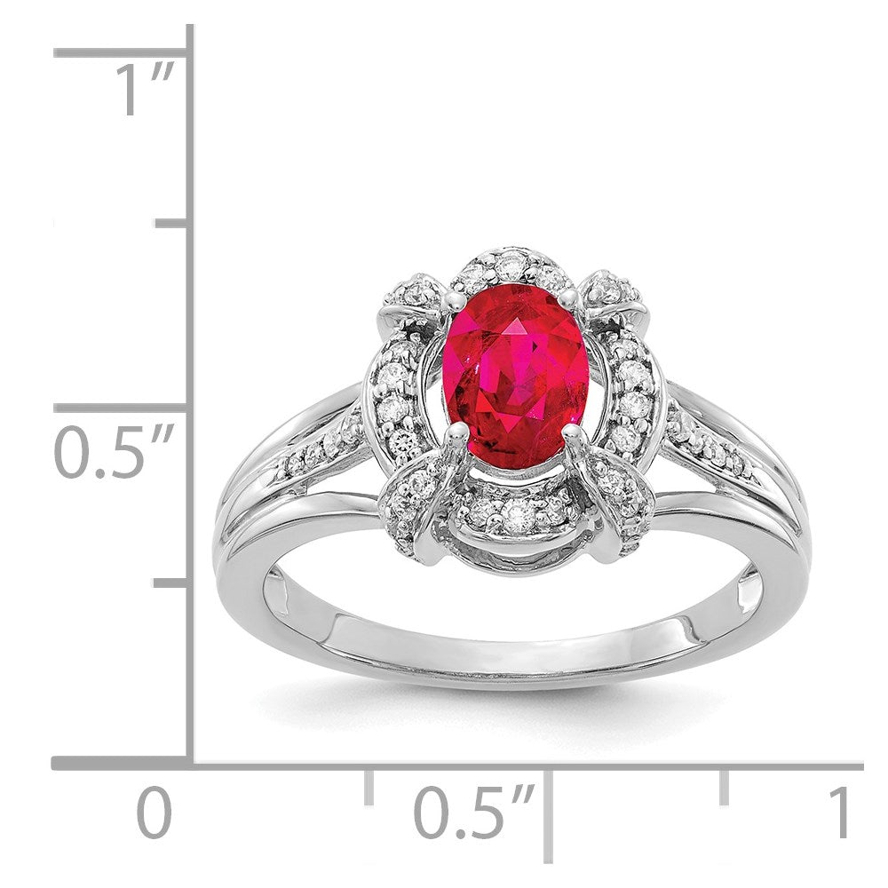 Diamond and Oval Gemstone Rings