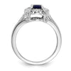 Diamond and Oval Gemstone Rings