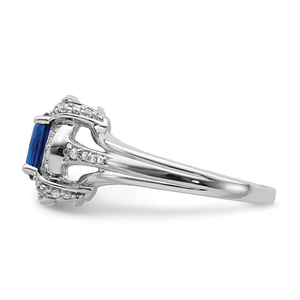 Diamond and Oval Gemstone Rings