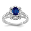 Diamond and Oval Gemstone Rings
