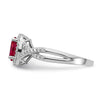 Diamond and Gemstone Oval Halo Rings