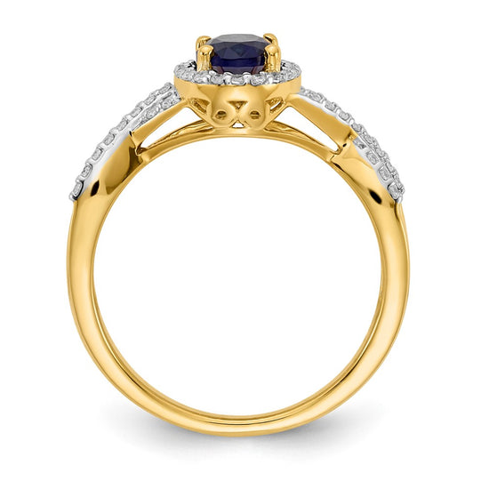 Diamond and Gemstone Oval Halo Rings