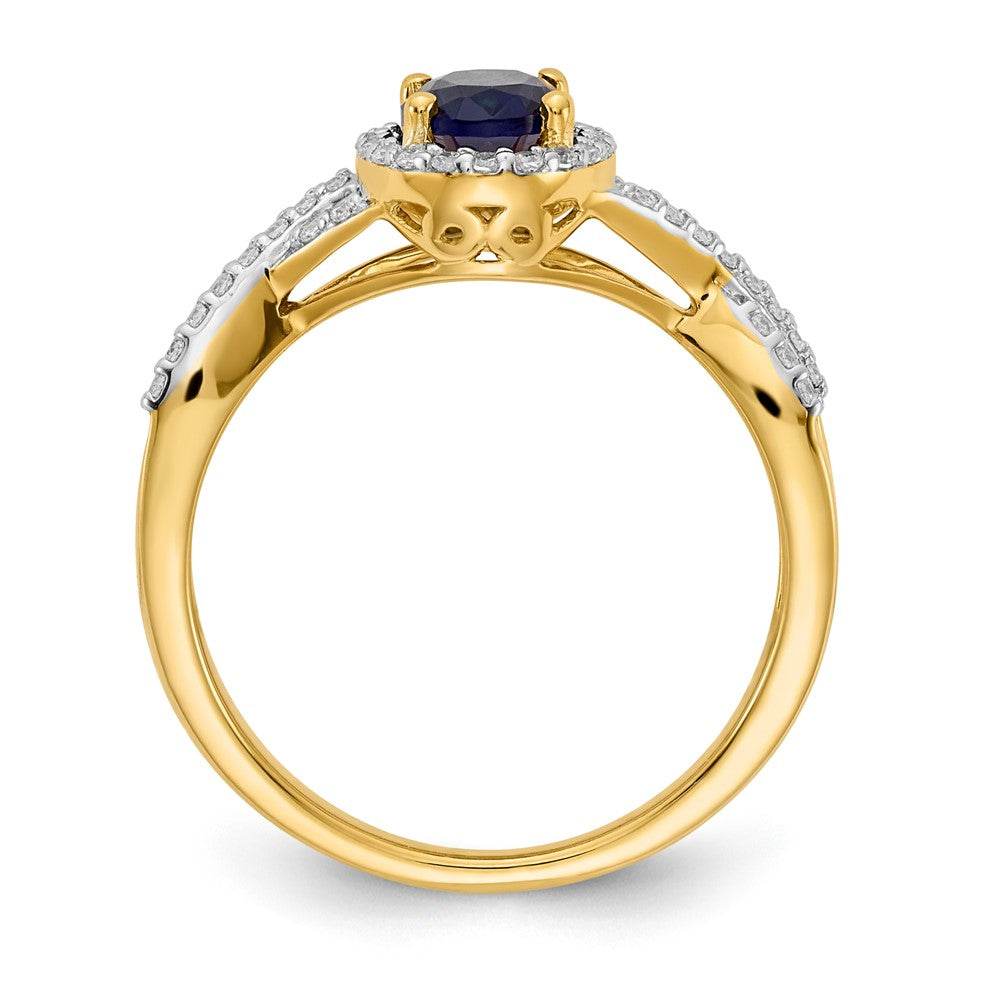 Diamond and Gemstone Oval Halo Rings