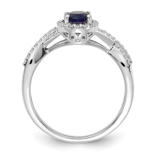 Diamond and Gemstone Oval Halo Rings