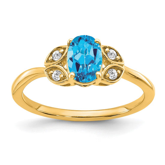 Gemstone and Diamond Rings