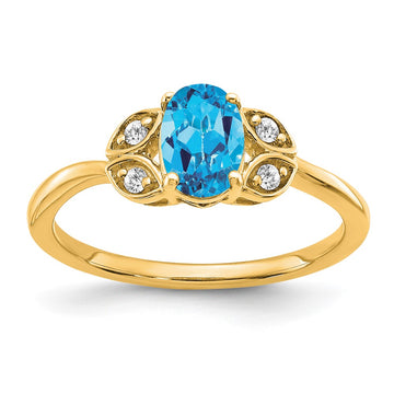 Gemstone and Diamond Rings