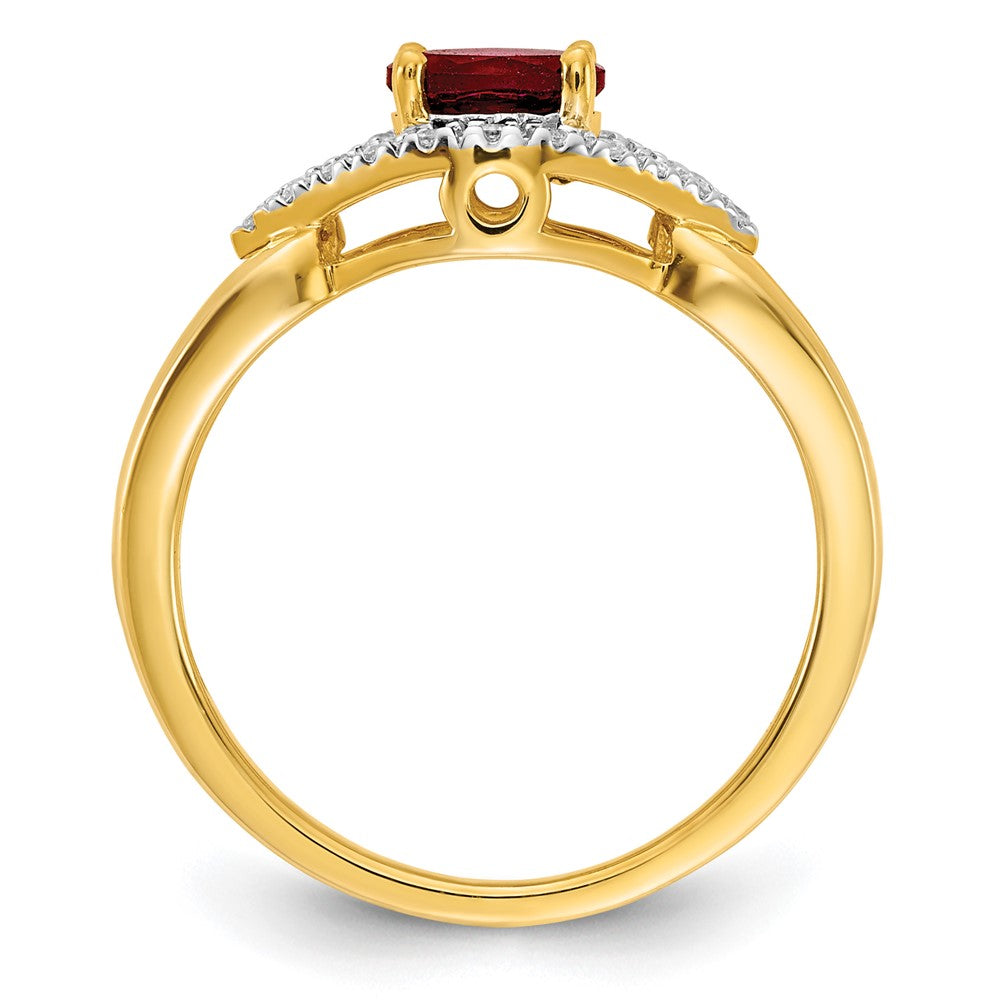 Gemstone and Diamond Rings