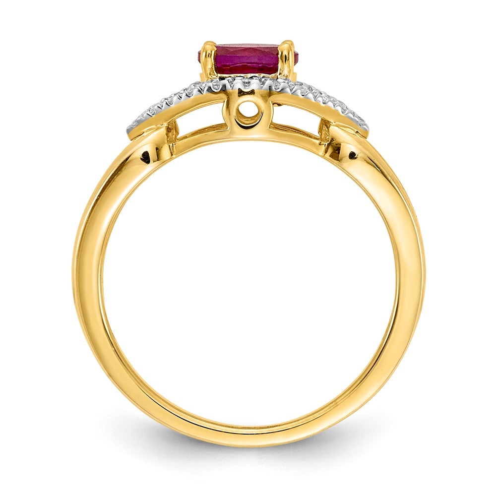 Gemstone and Diamond Rings