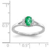 Diamond and Oval Gemstone Ring