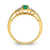 Emerald & Diamond Rings