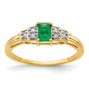 Emerald & Diamond Rings