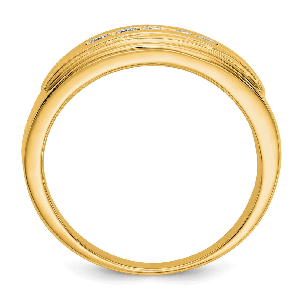 Diamond Mens 5-stone Rings
