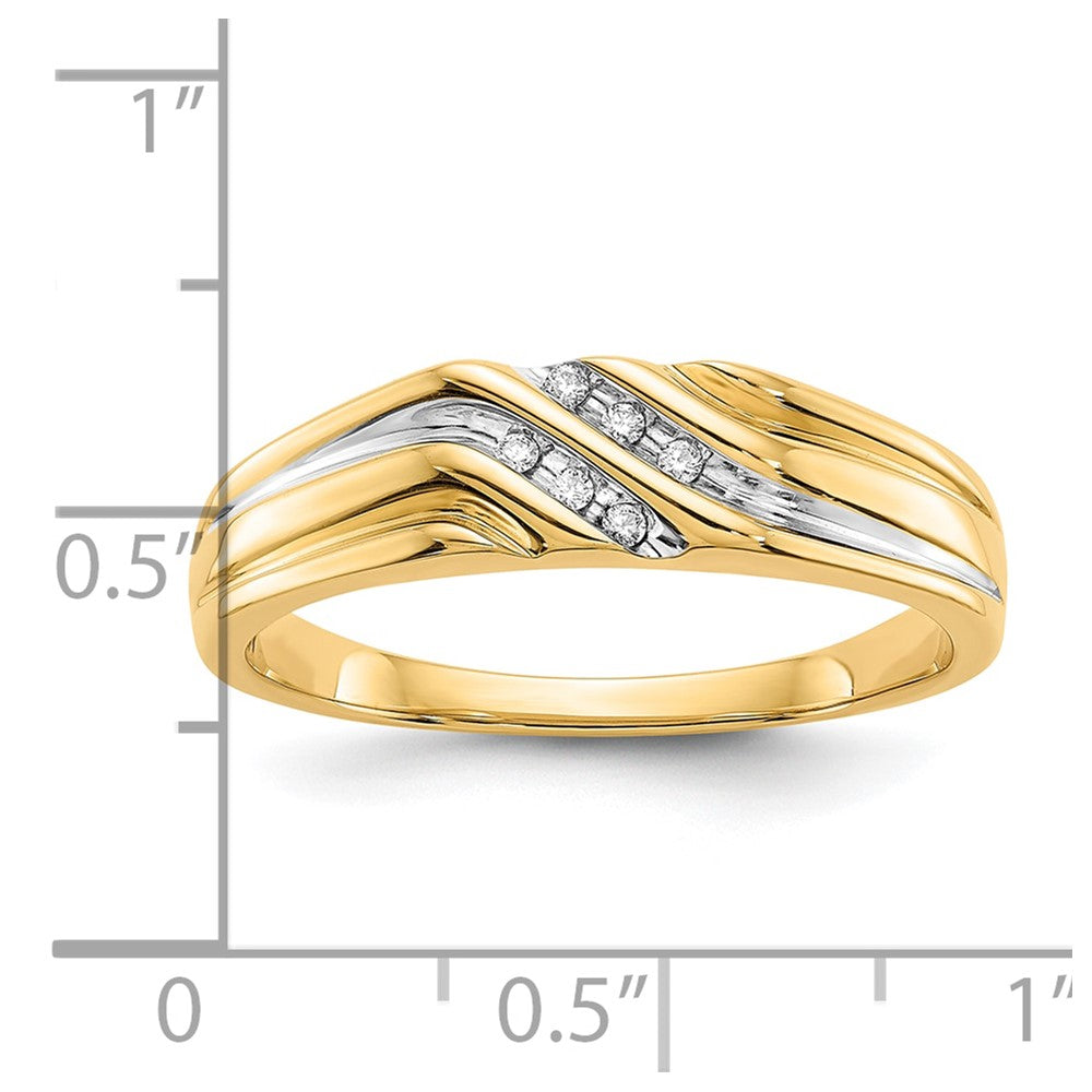 Gold Mens Diamond Rings