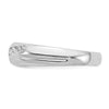 14k White Gold 1/3 carat Diamond 7-stone Mens Ring