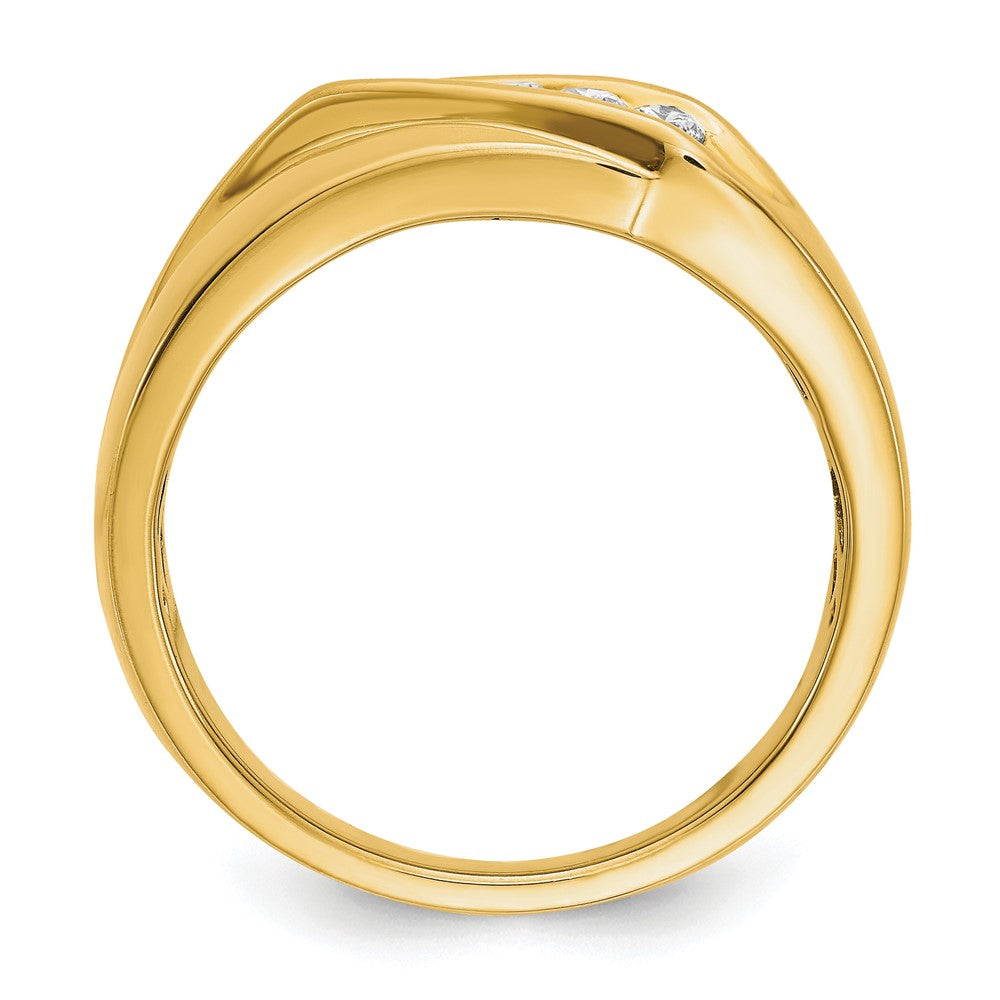 Gold Mens Diamond Rings