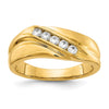 Gold Mens Diamond Rings