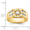 14k AA Diamond men's ring