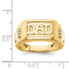 Men's Diamond 'DAD' Rings