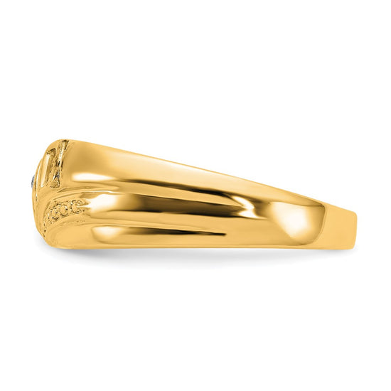 Men's Diamond 'DAD' Rings