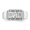 Men's Diamond Cross Rings