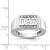 Men's Diamond Cross Rings