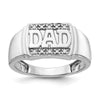 Men's Diamond Cross Rings