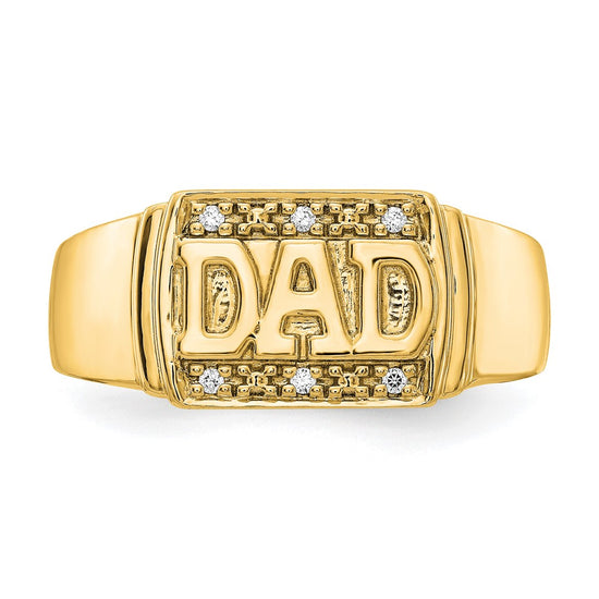 Men's Diamond Cross Rings
