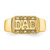 Men's Diamond Cross Rings
