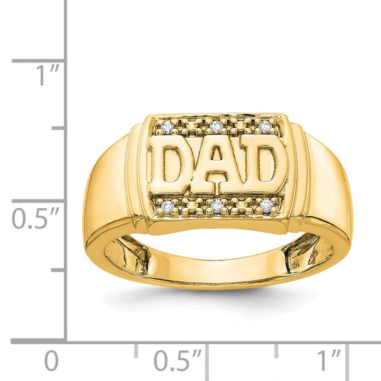 Men's Diamond Cross Rings