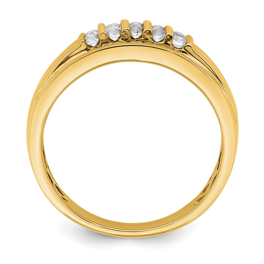 Gold Diamond Mens Rings