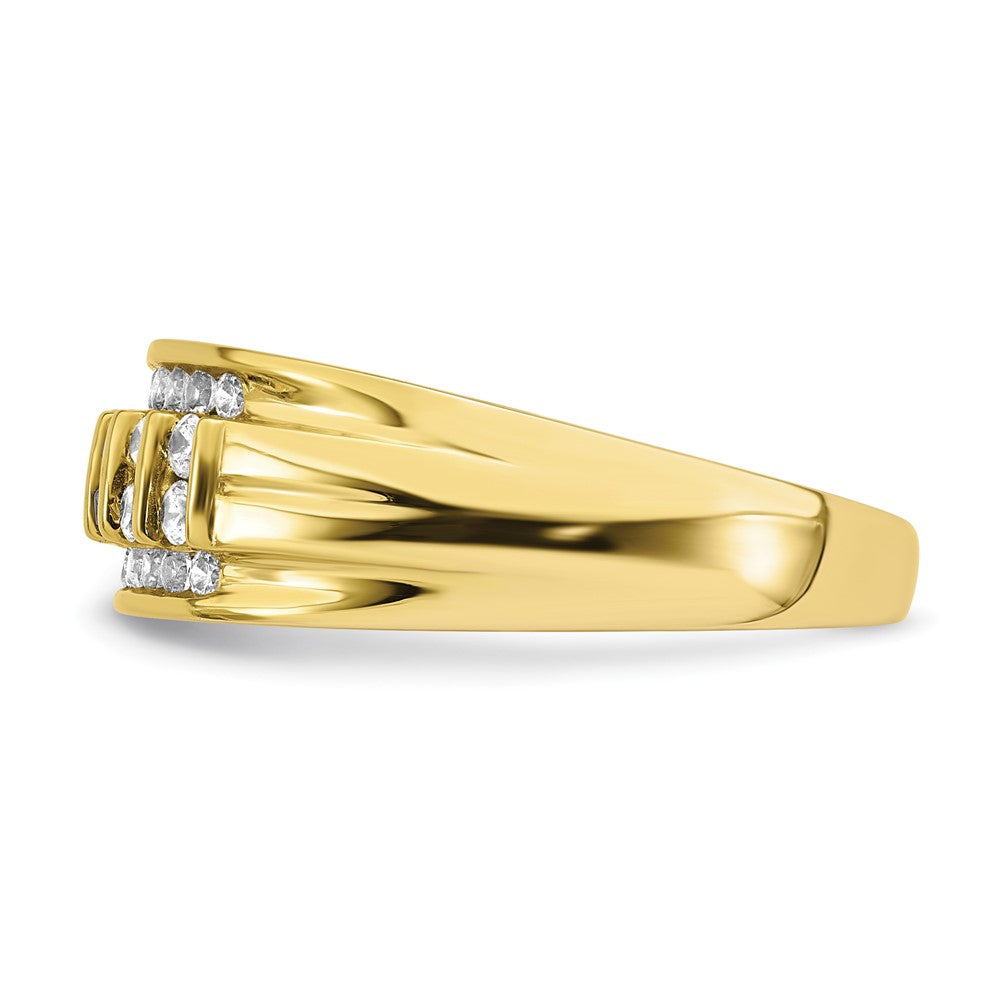 Gold Diamond Mens Rings