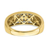 Gold Diamond Mens Rings