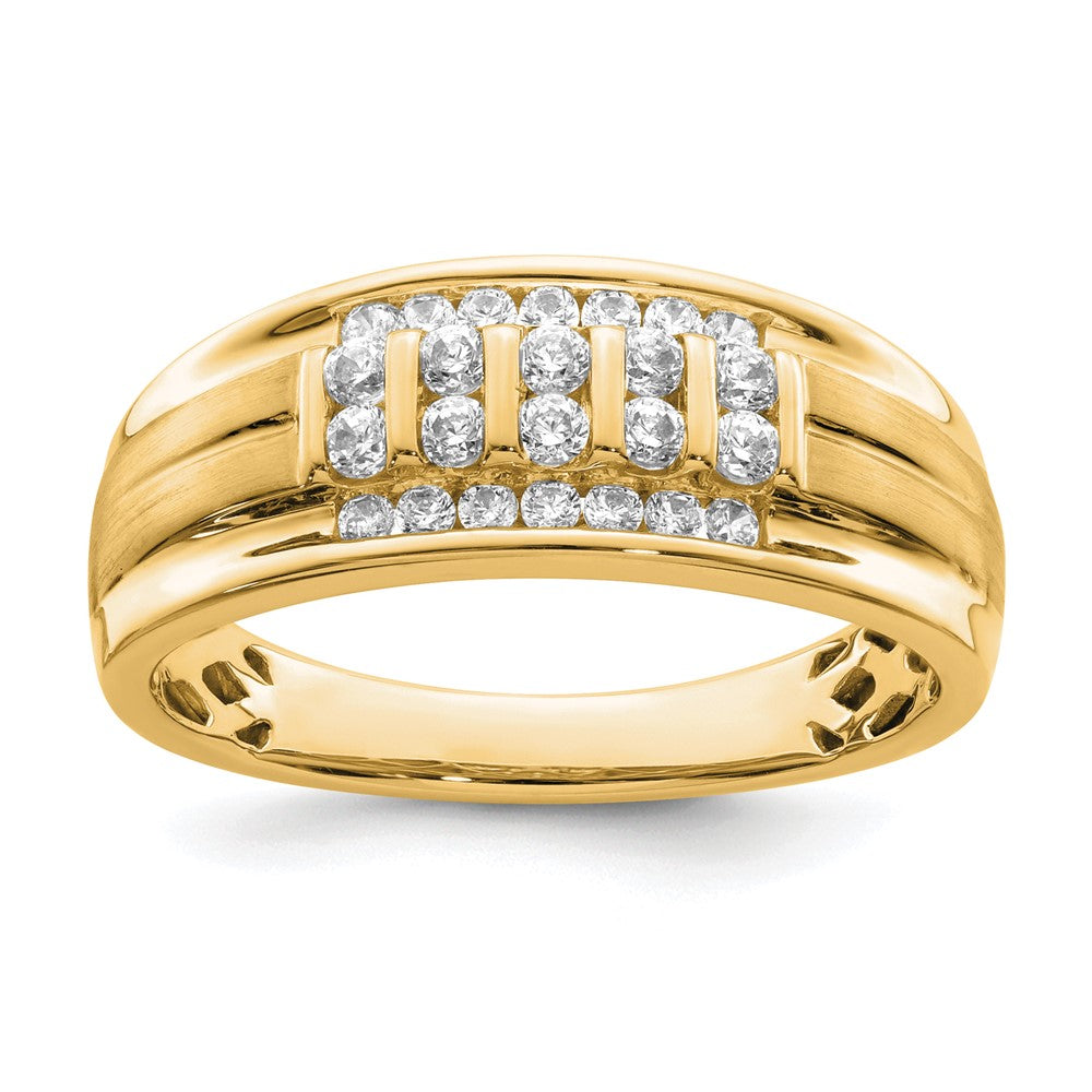 Gold Diamond Mens Rings