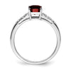 Emerald Cut Gemstone and Diamond Rings