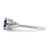 Oval Gemstone &Diamond Rings