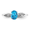 Oval Gemstone &Diamond Rings