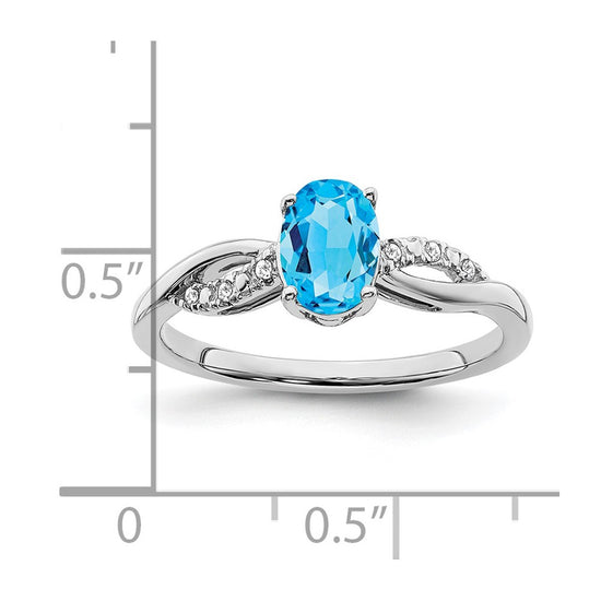 Oval Gemstone &Diamond Rings