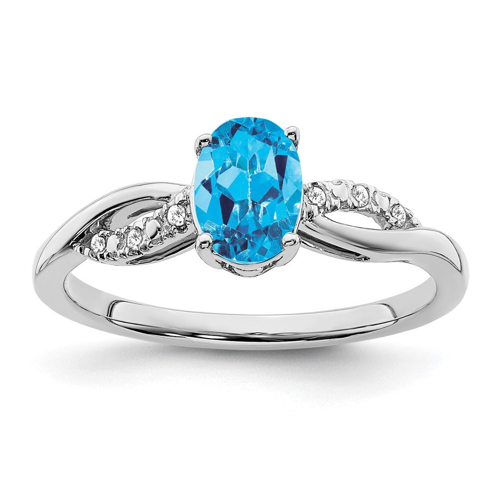 Oval Gemstone &Diamond Rings