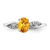 Oval Gemstone &Diamond Rings