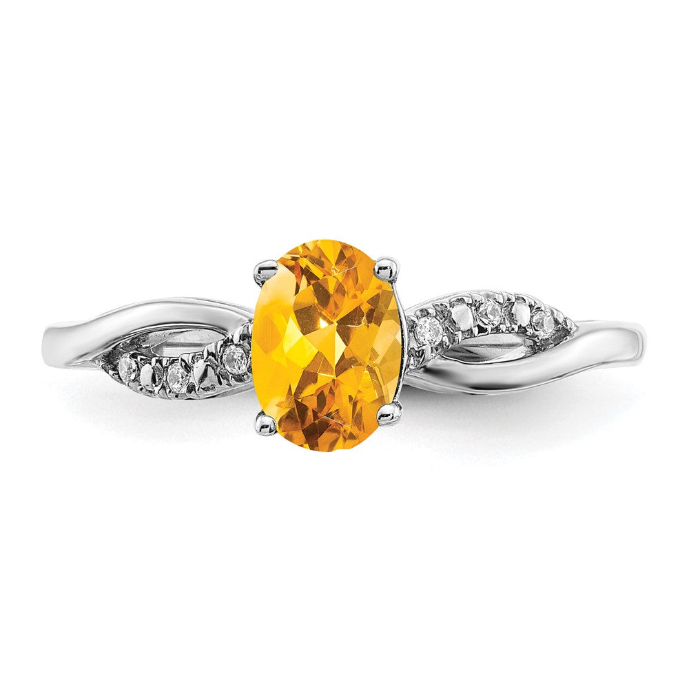 Oval Gemstone &Diamond Rings