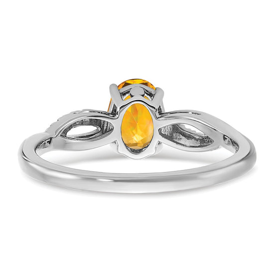 Oval Gemstone &Diamond Rings