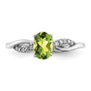 Oval Gemstone &Diamond Rings