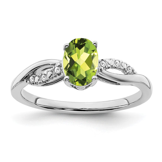 Oval Gemstone &Diamond Rings