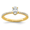 Lab Grown Diamond Oval Engagement Rings