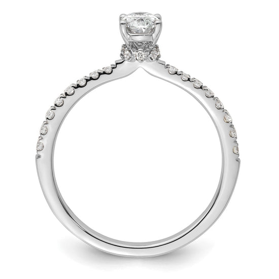 Lab Grown Diamond Oval Engagement Rings