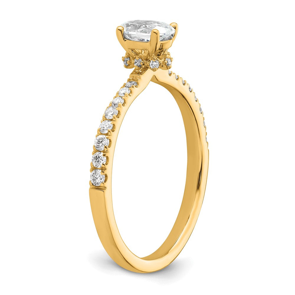 Lab Grown Diamond Oval Engagement Rings